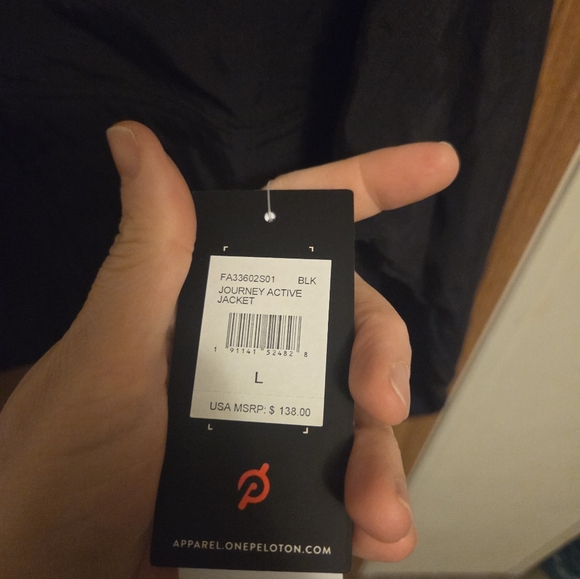 Spiritual Gangster X Peloton Journey Active Zip-up Hooded Jacket Large NWT - Picture 2 of 9